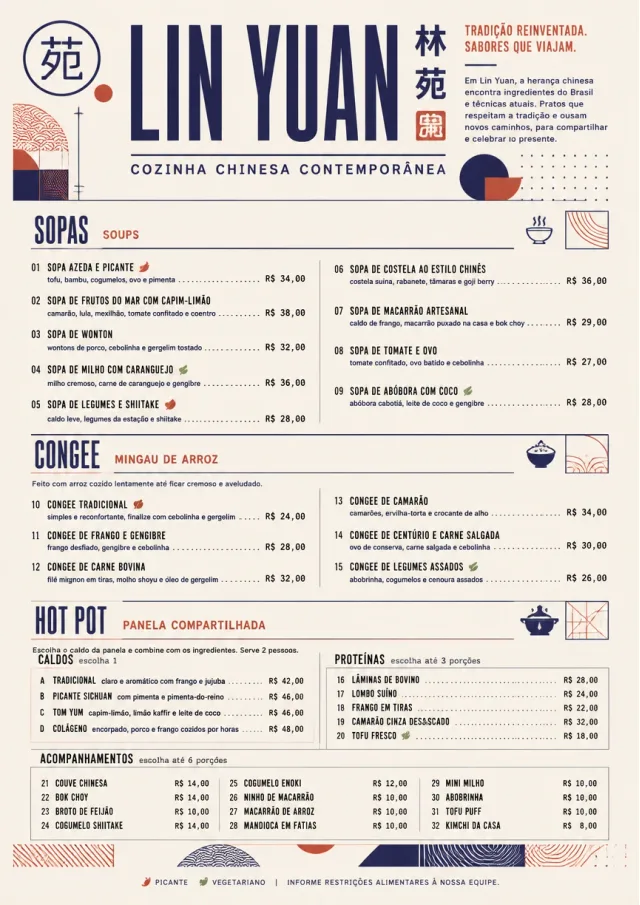 Modern Fusion chinese-menu menu template preview