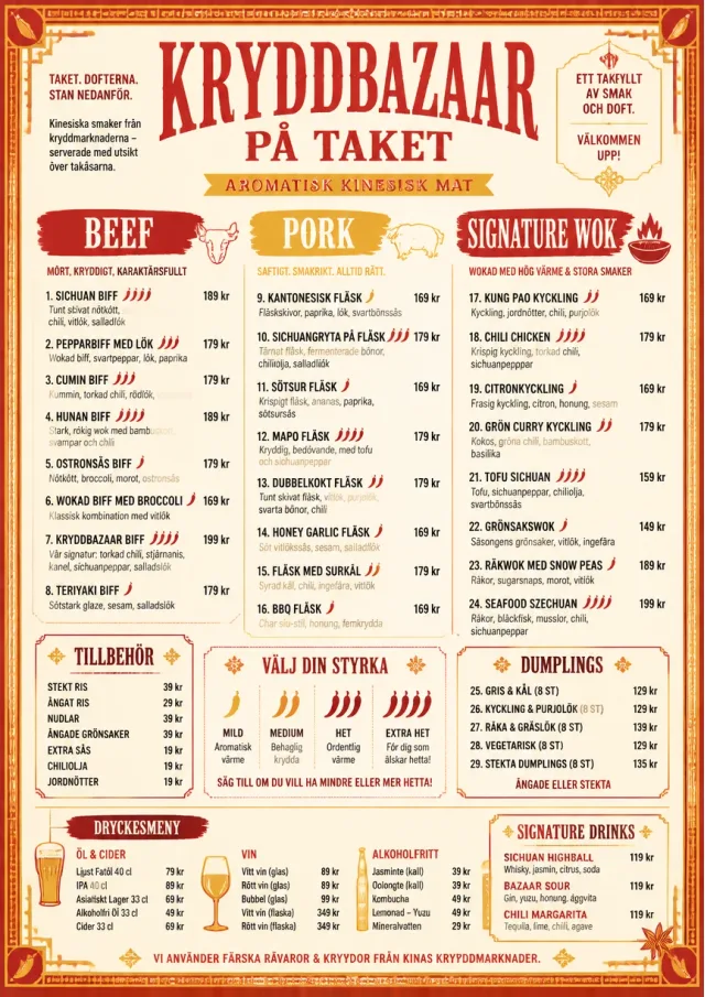 Spice Market Bold chinese-menu menu template preview