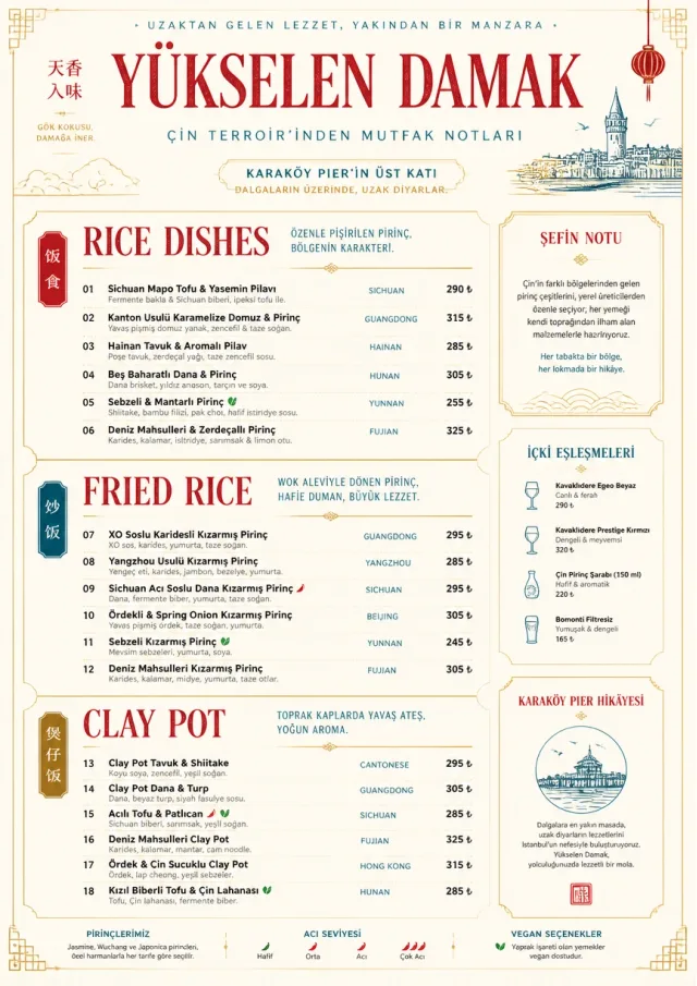 Fine Regional chinese-menu menu template preview