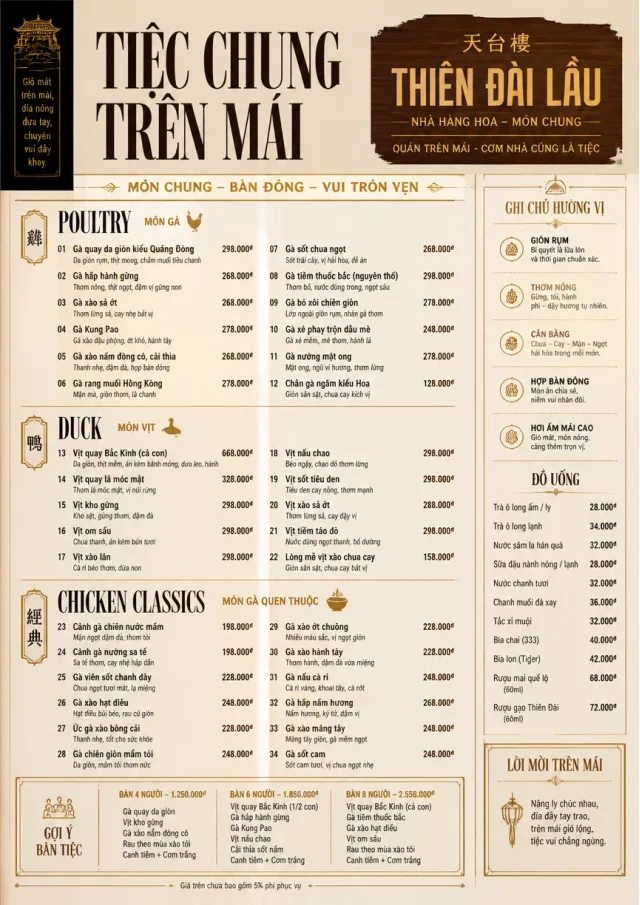 Family Style Feast chinese-menu menu template preview
