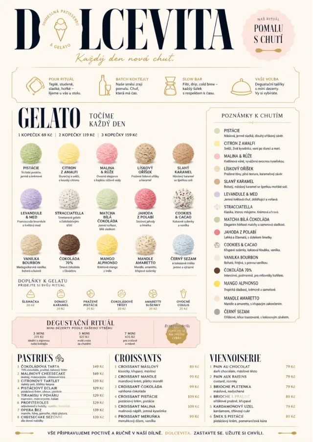 Gelato Bright dessert-menu menu template preview