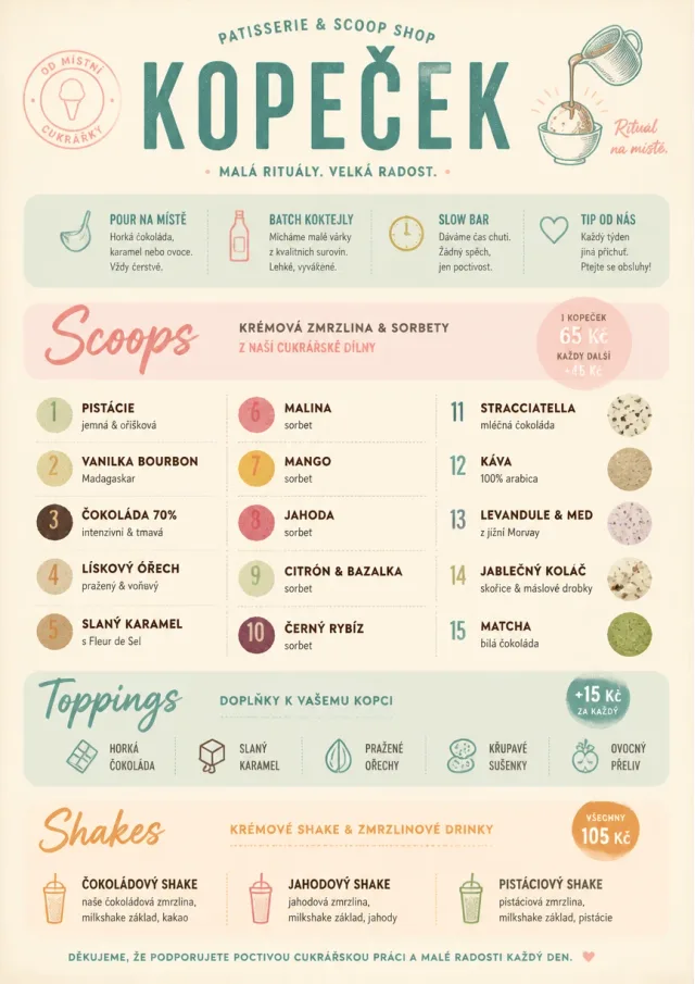 Scoop Shop Lite dessert-menu menu template preview