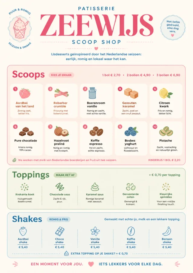 Scoop Shop Lite dessert-menu menu template preview