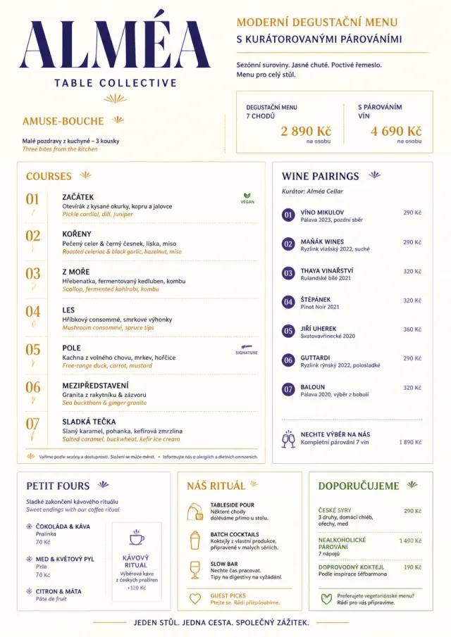 Modern Tasting Menu dinner-menu menu template preview