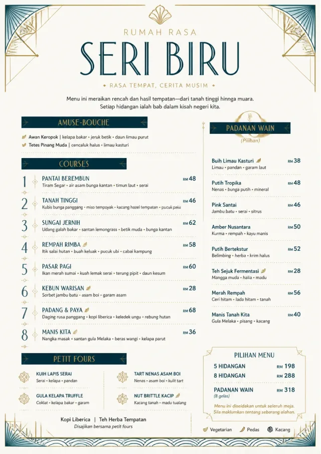 Modern Tasting Menu dinner-menu menu template preview