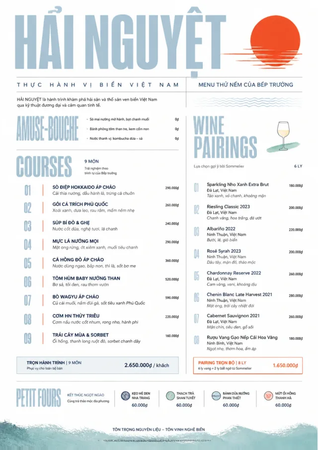Modern Tasting Menu dinner-menu menu template preview