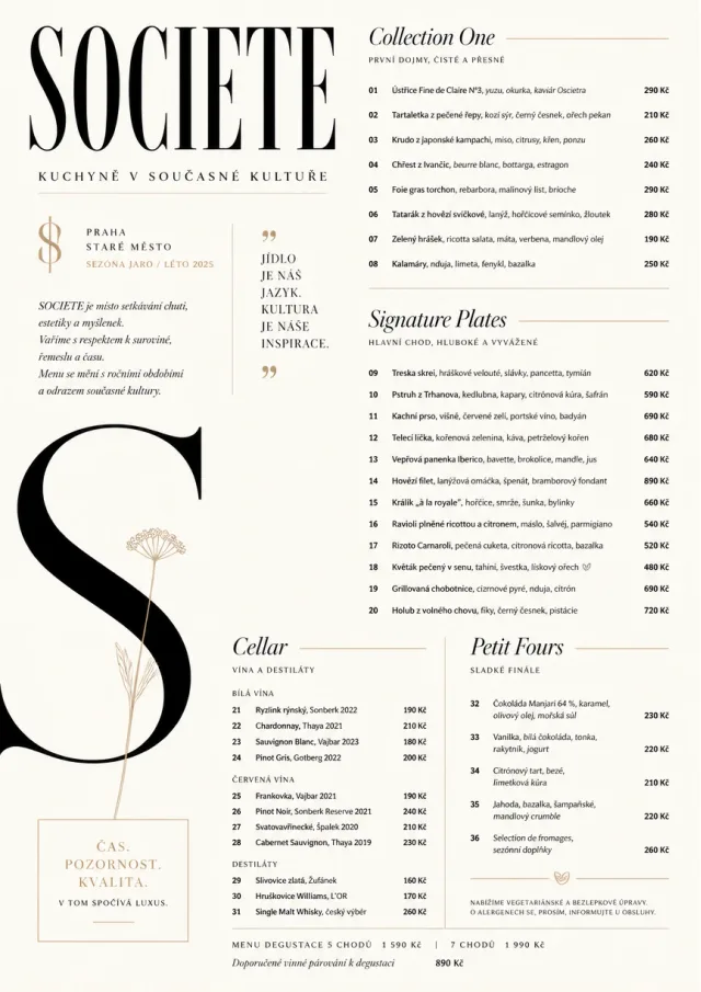 High-Fashion Magazine fancy-menu menu template preview