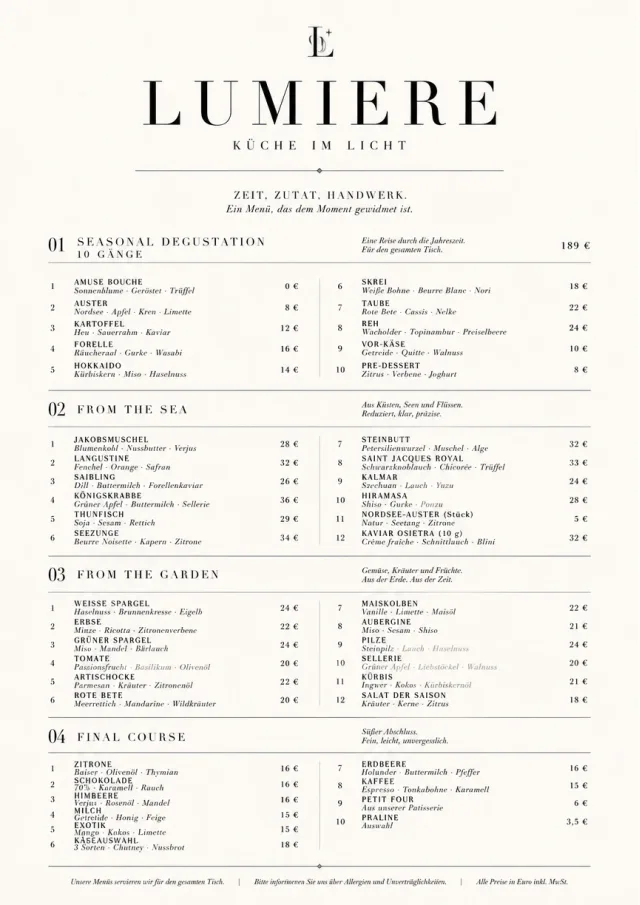 Michelin Elegant fancy-menu menu template preview