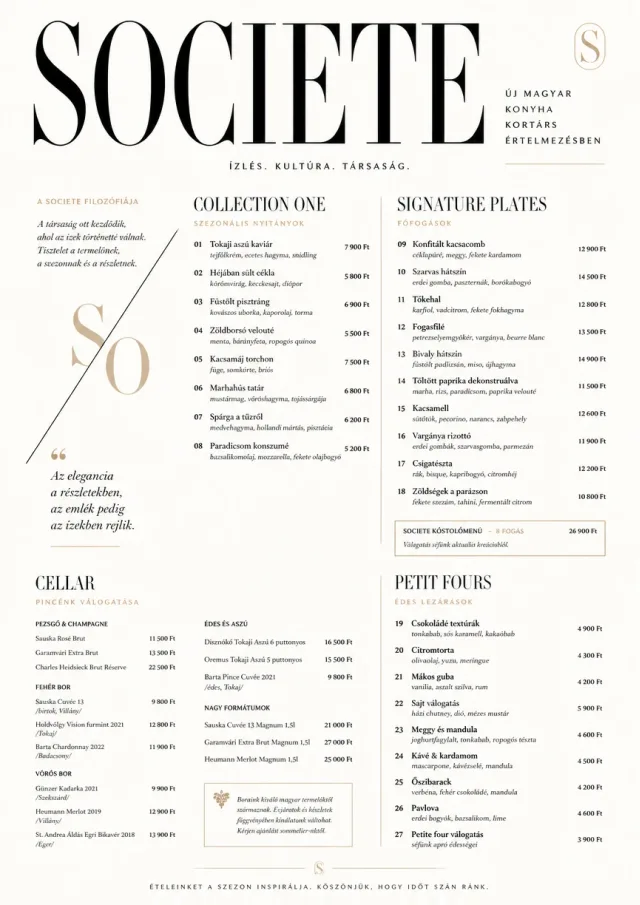 High-Fashion Magazine fancy-menu menu template preview