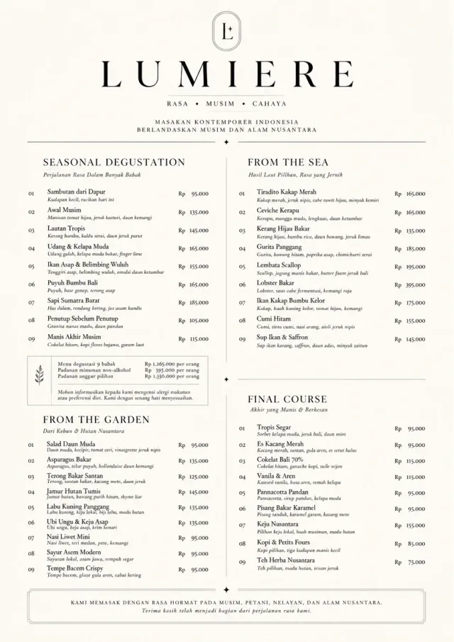 Michelin Elegant fancy-menu menu template preview