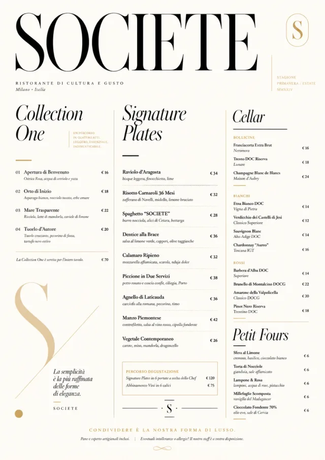 High-Fashion Magazine fancy-menu menu template preview