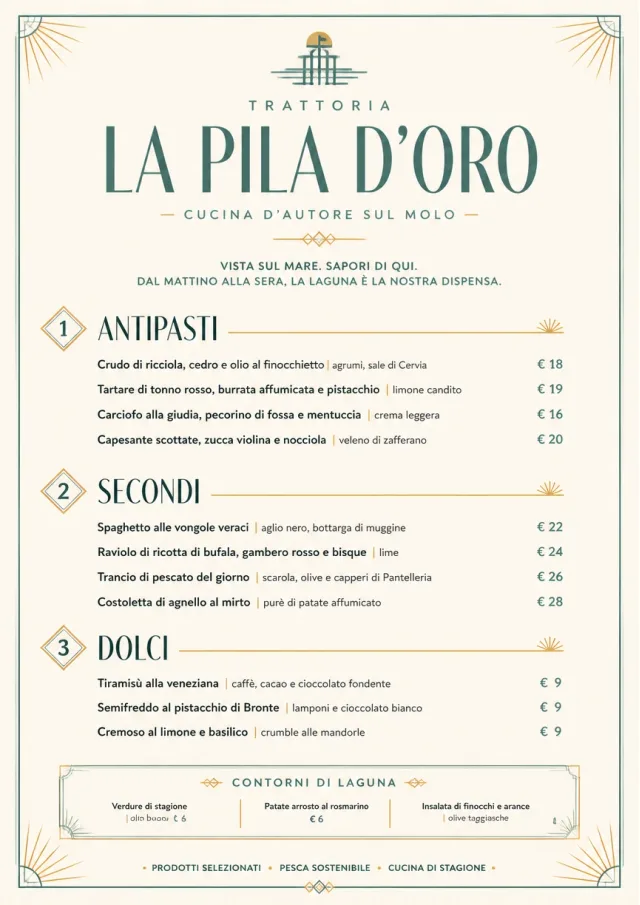 Chef Carte Brève fancy-menu menu template preview