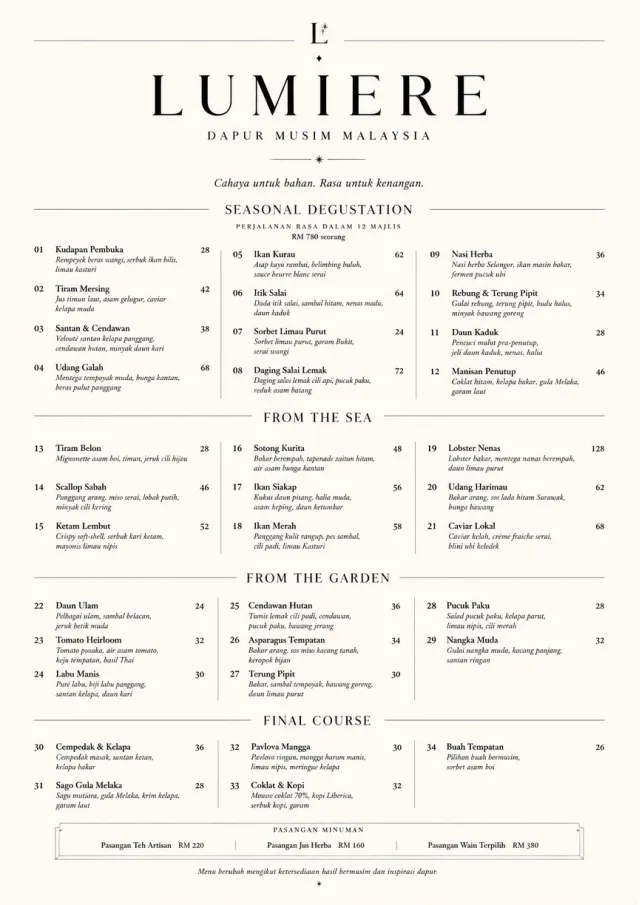 Michelin Elegant fancy-menu menu template preview
