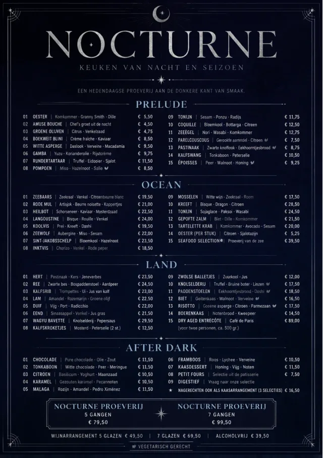 Midnight Velvet fancy-menu menu template preview