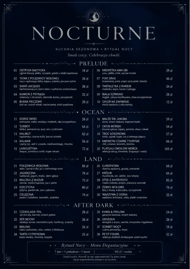 Midnight Velvet fancy-menu menu template preview