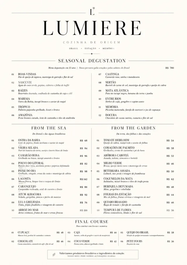 Michelin Elegant fancy-menu menu template preview