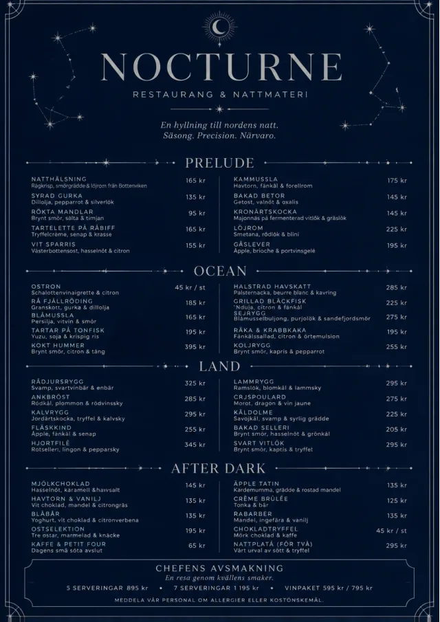 Midnight Velvet fancy-menu menu template preview