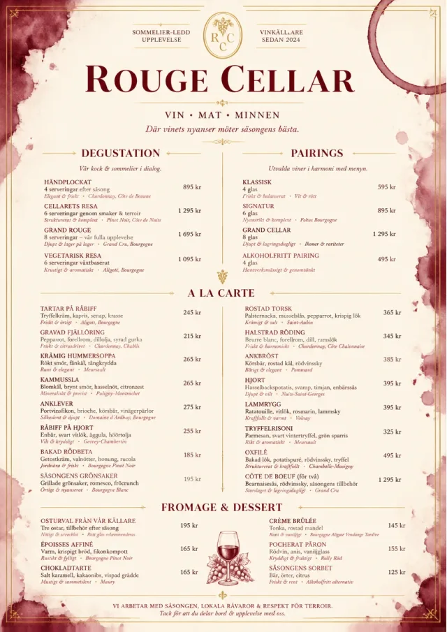 Burgundy Wine fancy-menu menu template preview