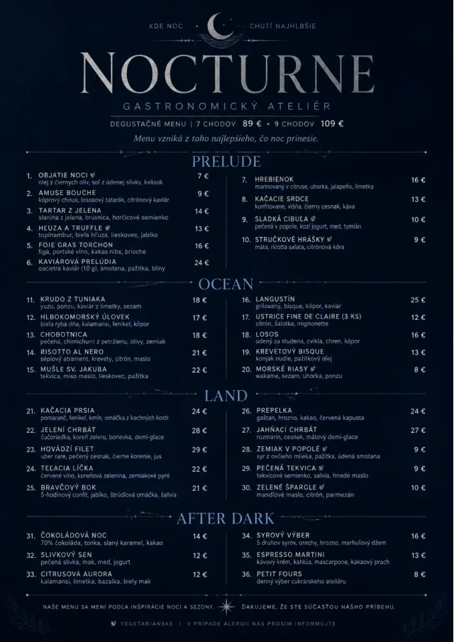 Midnight Velvet fancy-menu menu template preview