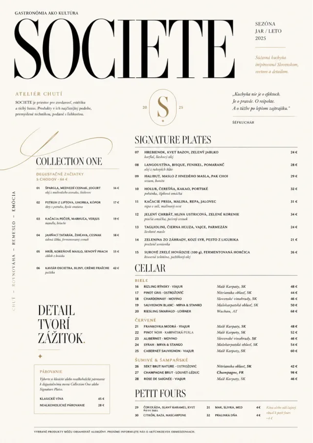 High-Fashion Magazine fancy-menu menu template preview
