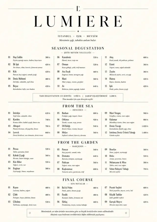 Michelin Elegant fancy-menu menu template preview