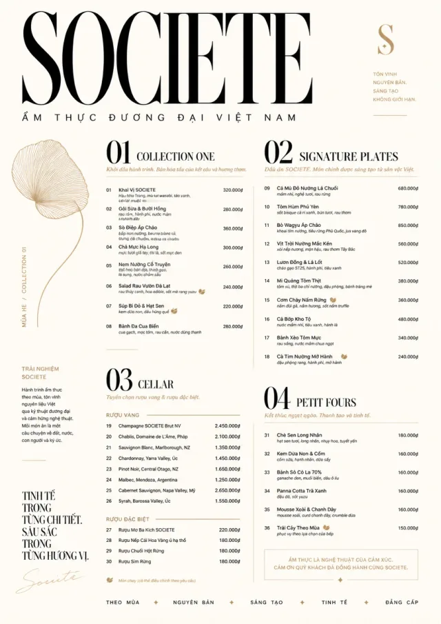 High-Fashion Magazine fancy-menu menu template preview