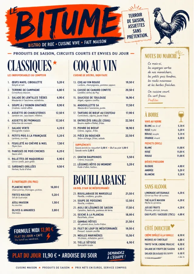 Street Stall Energy french-menu menu template preview
