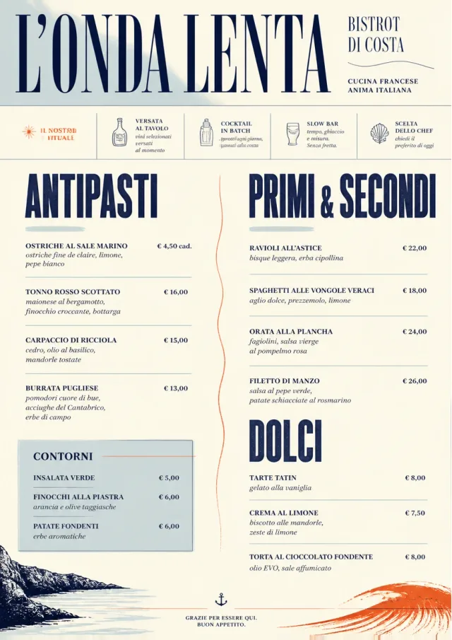 Chef Carte Brève french-menu menu template preview