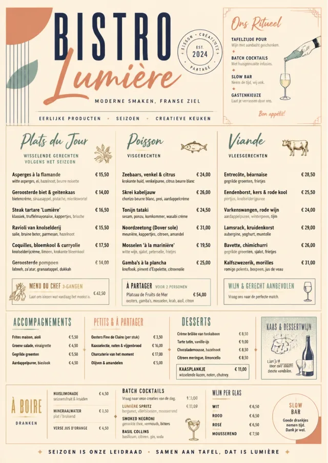 Modern Fusion french-menu menu template preview