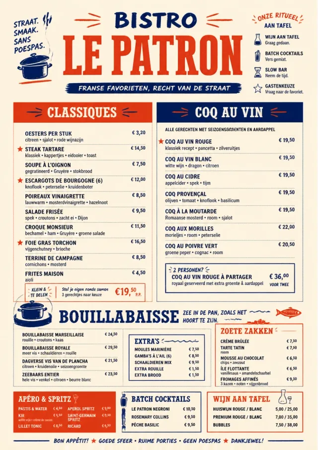 Street Stall Energy french-menu menu template preview