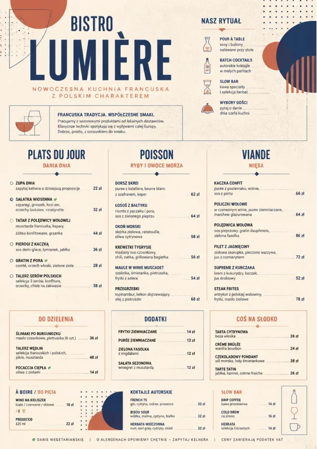 Modern Fusion french-menu menu template preview