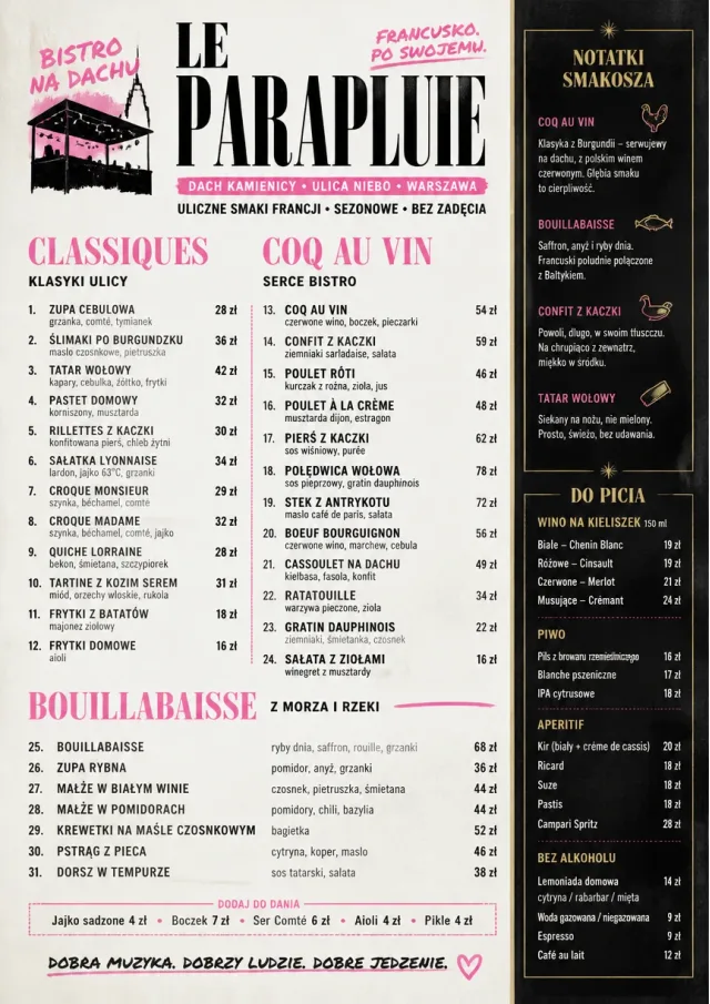Street Stall Energy french-menu menu template preview