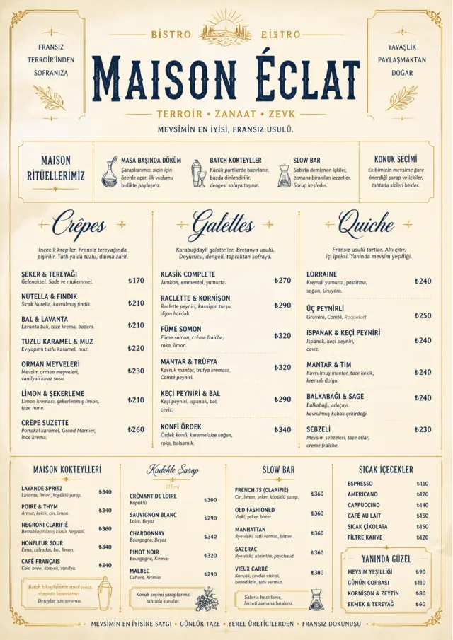 Fine Regional french-menu menu template preview