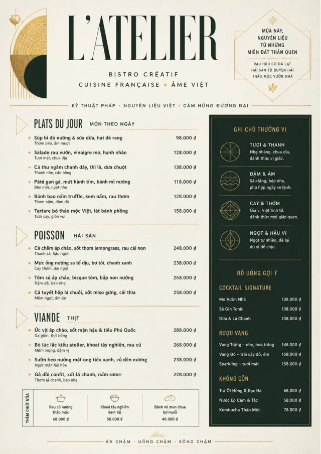 Modern Fusion french-menu menu template preview