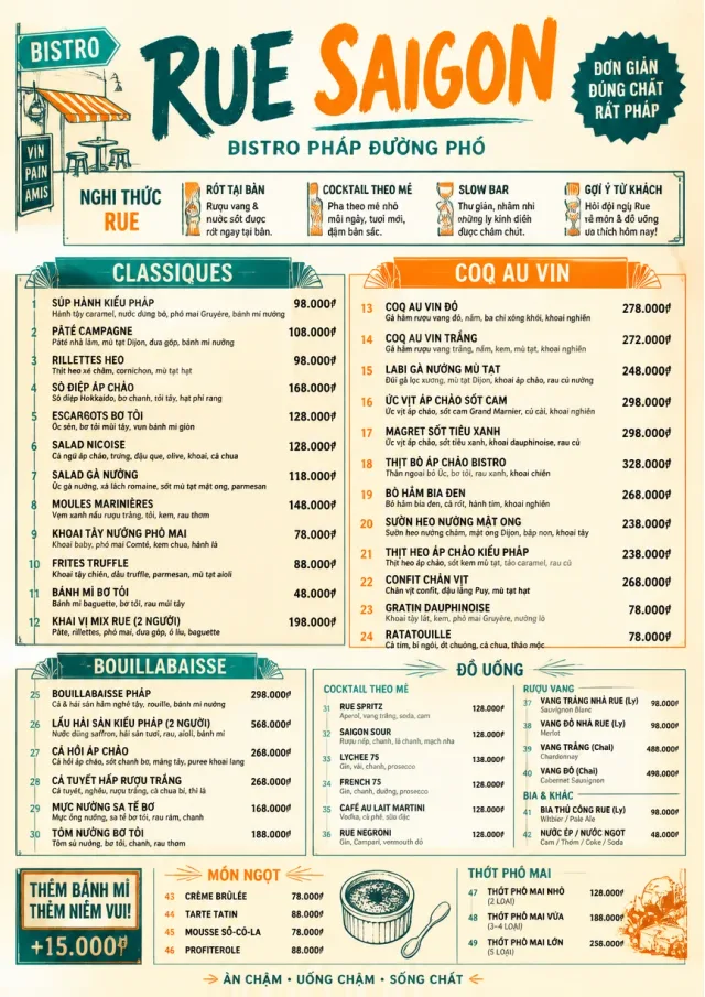 Street Stall Energy french-menu menu template preview