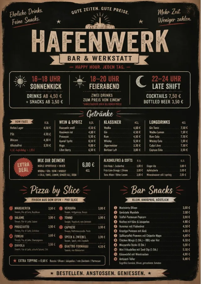 Happy Hour Promo happy-hour-menu menu template preview