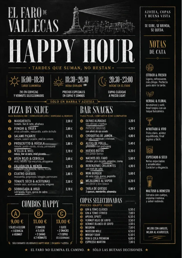 Happy Hour Promo happy-hour-menu menu template preview