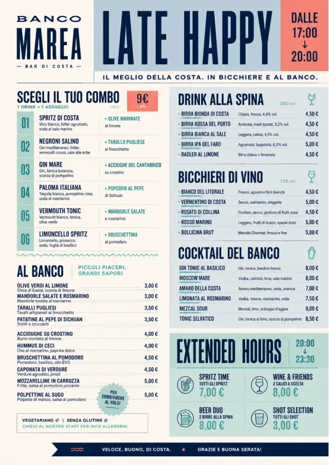 Urban Counter Quick happy-hour-menu menu template preview
