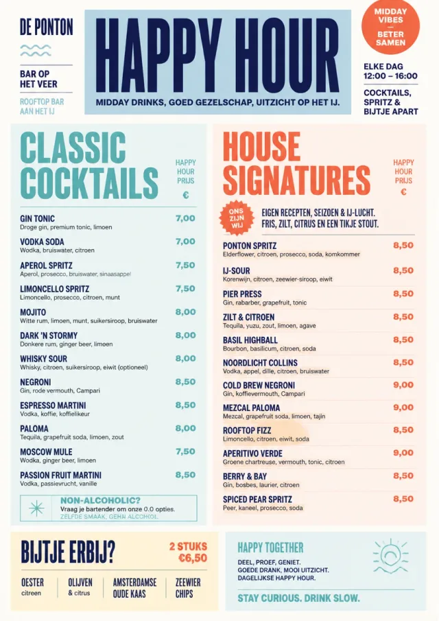 Modern Brunch Editorial happy-hour-menu menu template preview