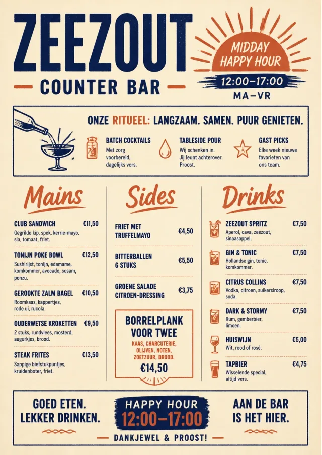 Counter Quick Board happy-hour-menu menu template preview