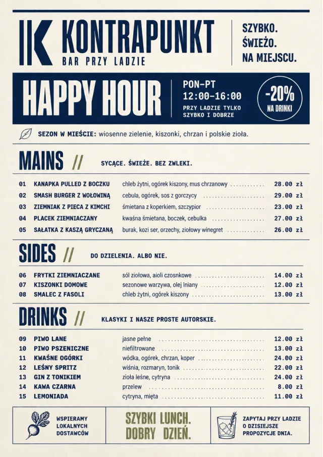 Counter Quick Board happy-hour-menu menu template preview