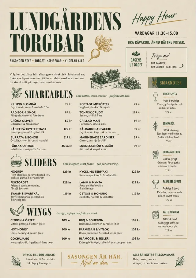 Market Fresh Midday happy-hour-menu menu template preview