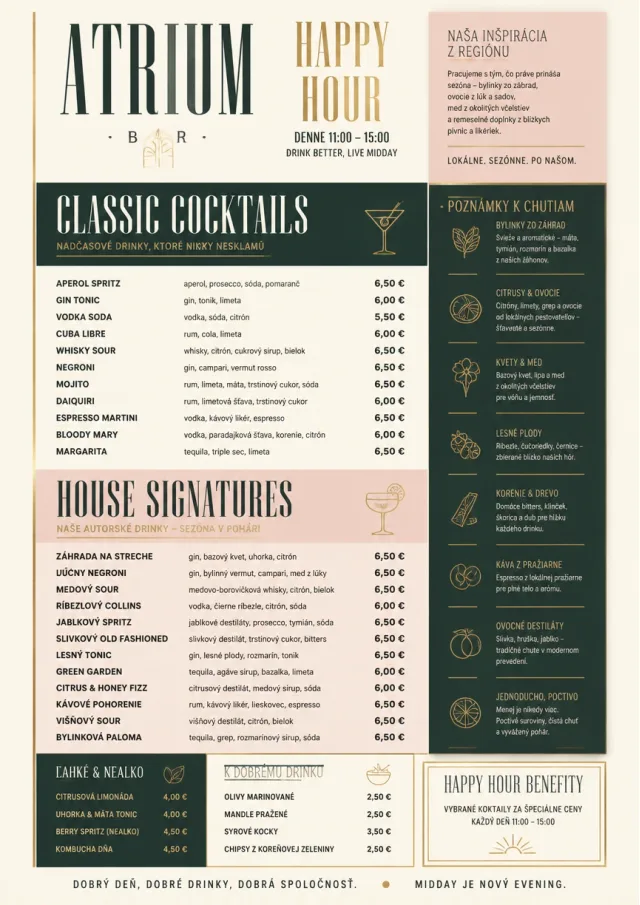 Modern Brunch Editorial happy-hour-menu menu template preview
