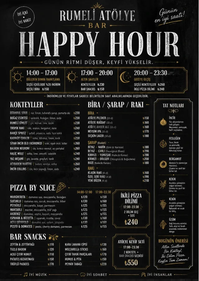 Happy Hour Promo happy-hour-menu menu template preview