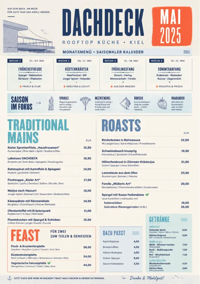 Monthly Seasonal holiday-menu menu template preview