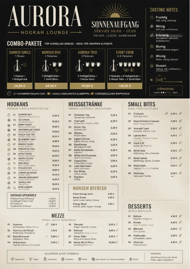 Convention Quick hookah-menu menu template preview