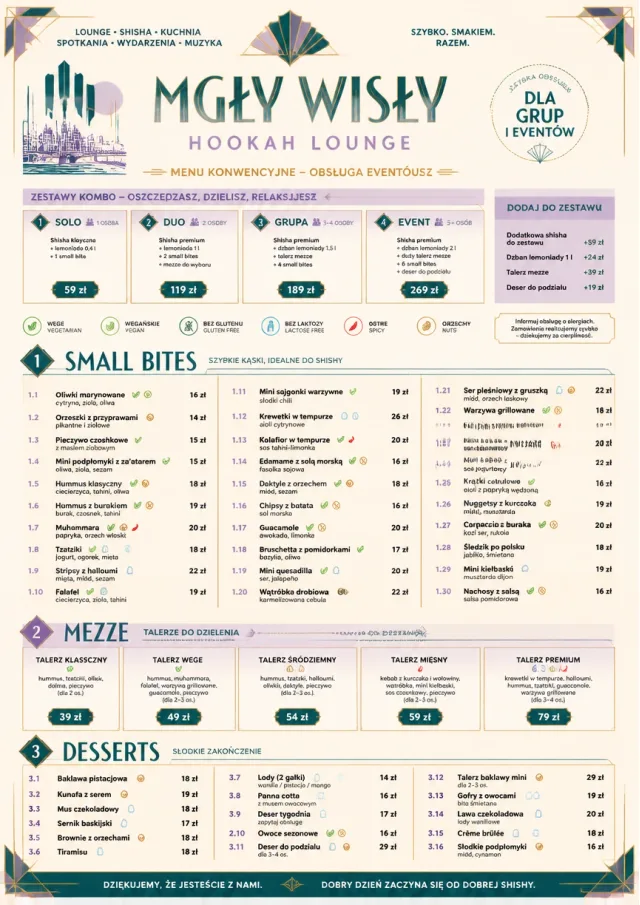 Convention Quick hookah-menu menu template preview