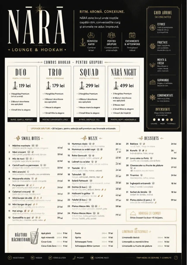 Convention Quick hookah-menu menu template preview