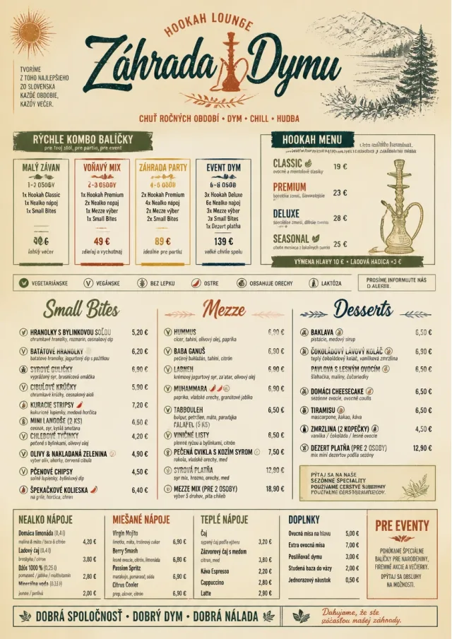 Convention Quick hookah-menu menu template preview