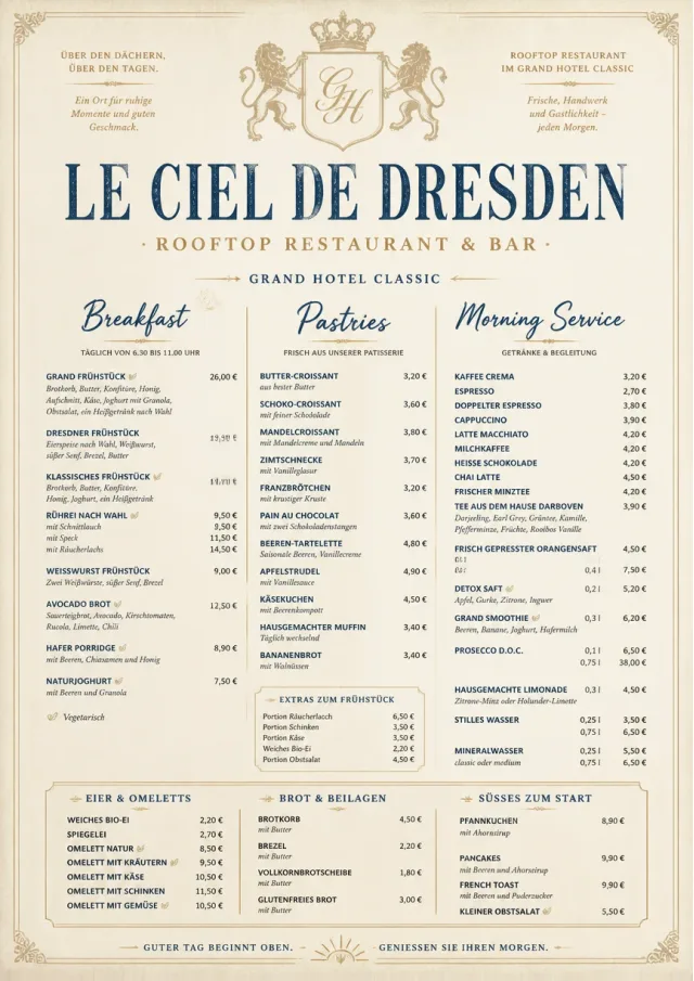 Grand Hotel Classic hotel-menu menu template preview